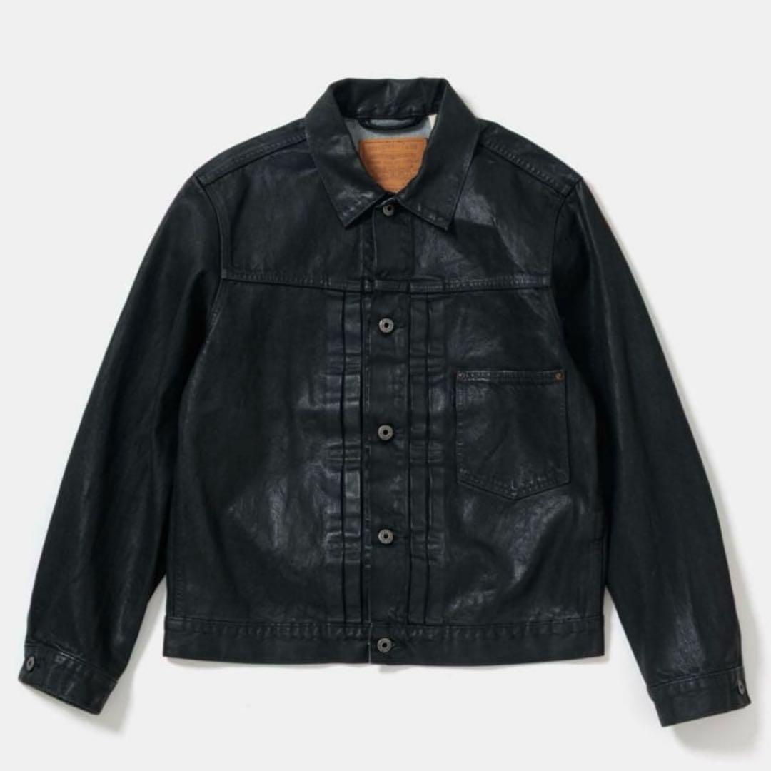 ジャケット・アウター Levi's BIOTOP TYPE 1 TRUCKERBLACKCOATING
