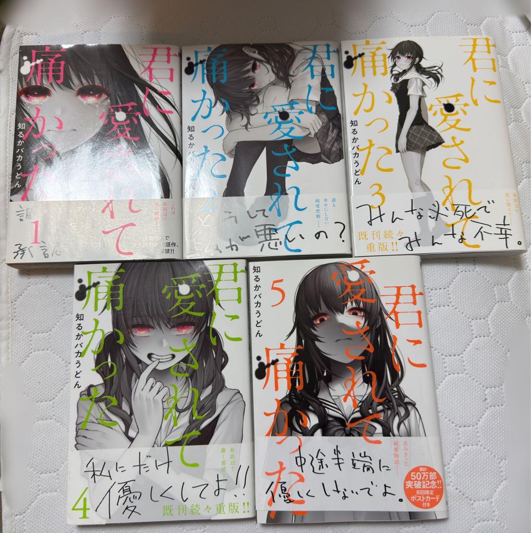 君に愛されて痛かった　1〜8巻セット　幻の9話　特典小冊子付き