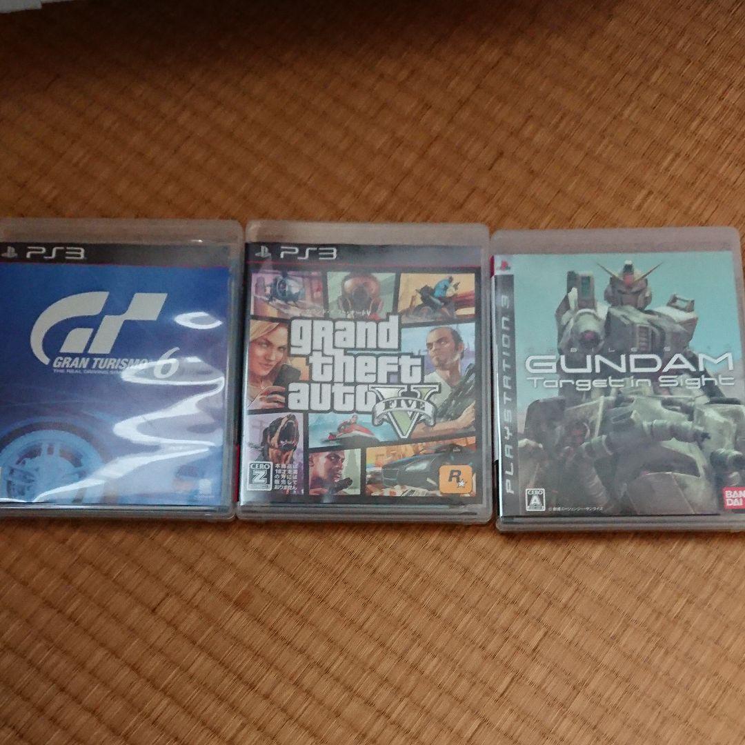 SONY PS3 ソフト3本セット HDMI付き！