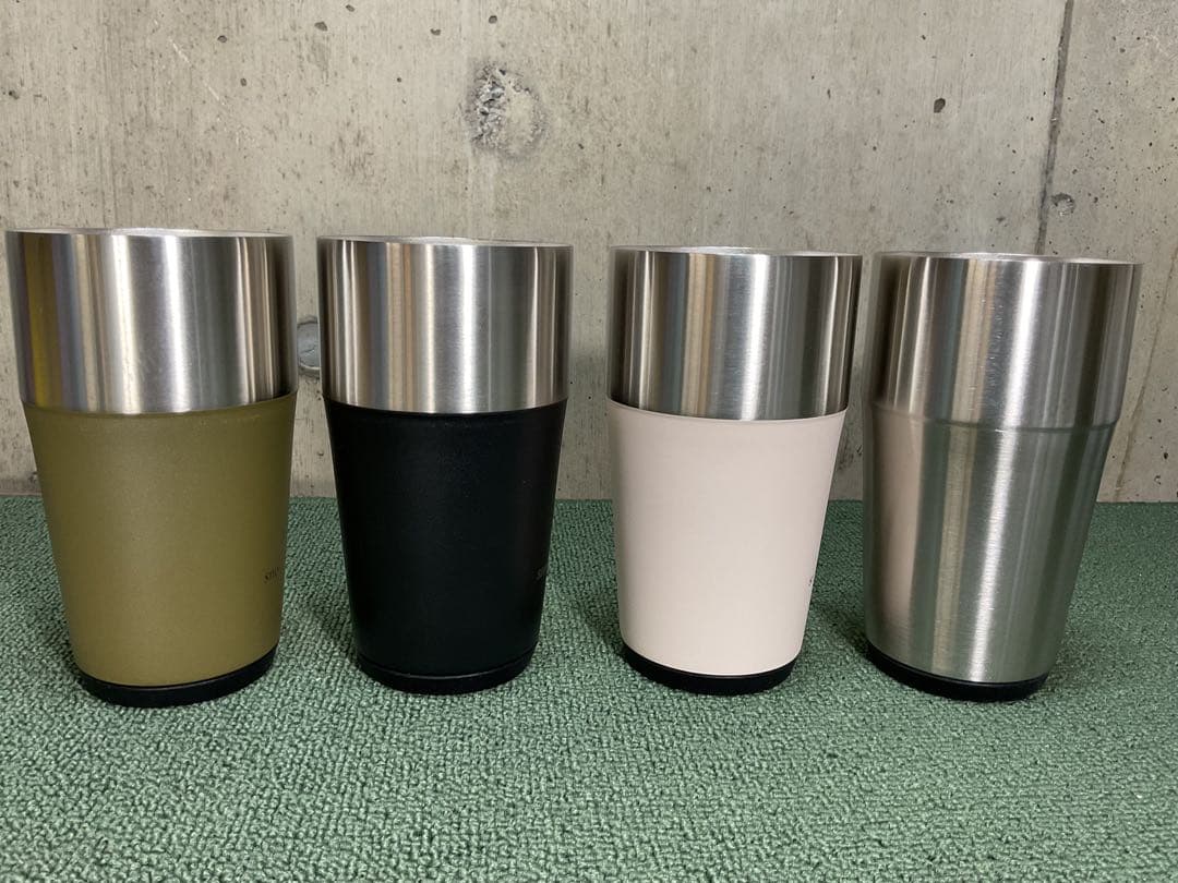 美品 サーモタンブラー 470 4色セット スノーピーク  peak