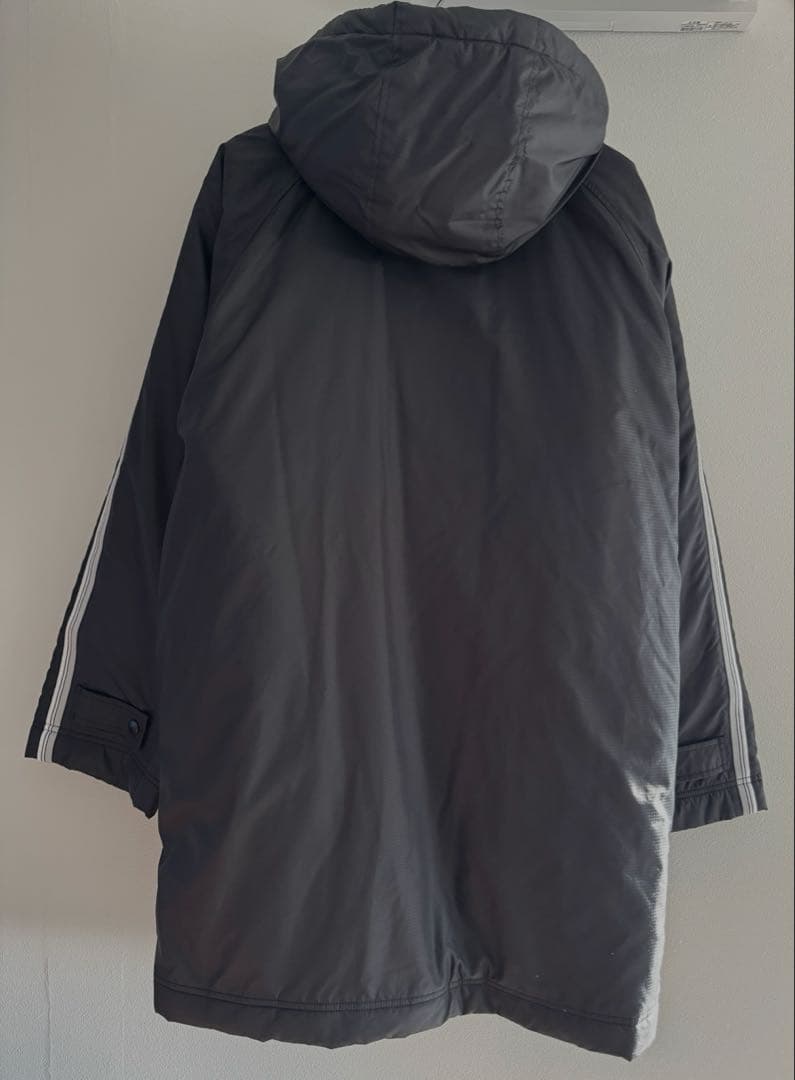 美品✨NIKE/ナイキ ハーフベンチコート 防寒 黒M