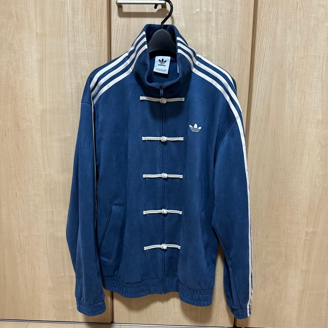 adidas アディダス 中国限定 チャイナトラックジャケット ネイビーS