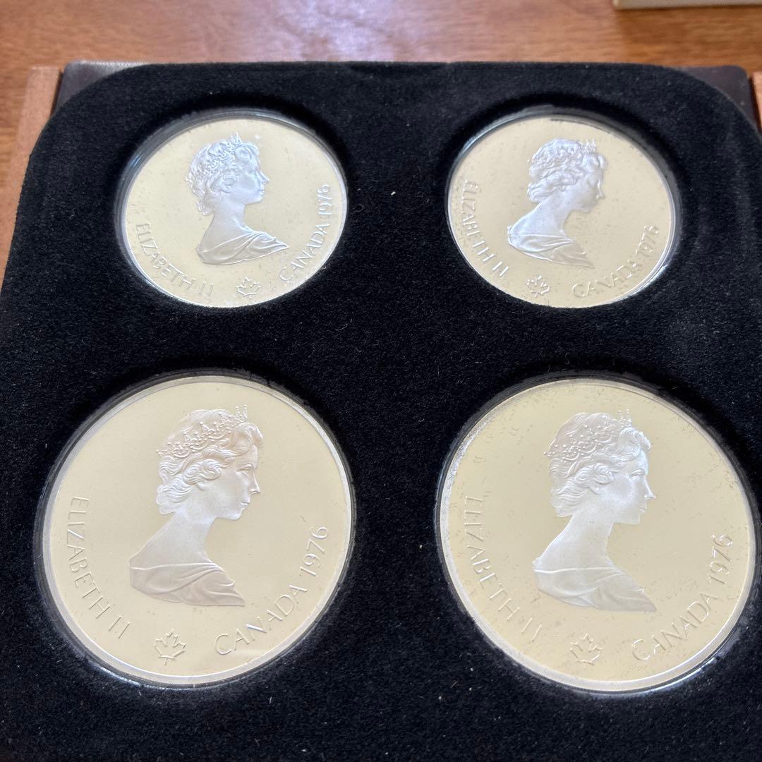 1976年オリンピック  プルーフセット　銀貨