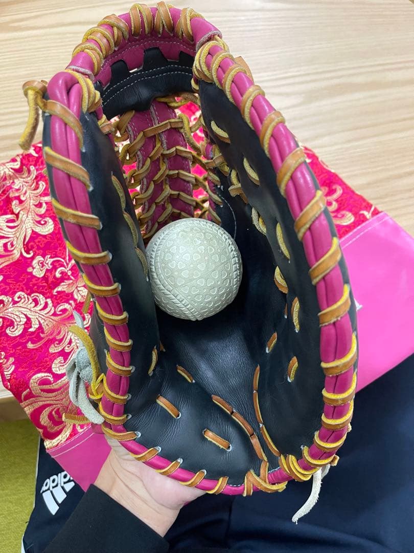 超美品　グロム　glom ファーストミット　オーダー