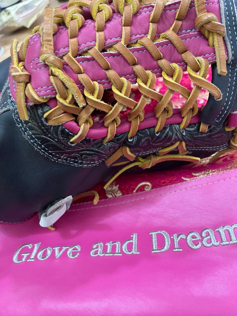 超美品　グロム　glom ファーストミット　オーダー