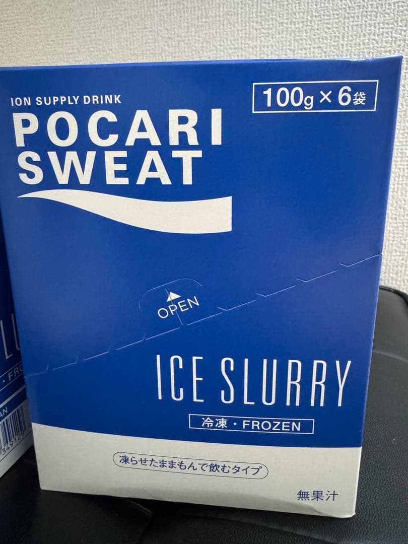 POCARI SWEAT ICE SLURRY 100g×6 冷凍　×7箱