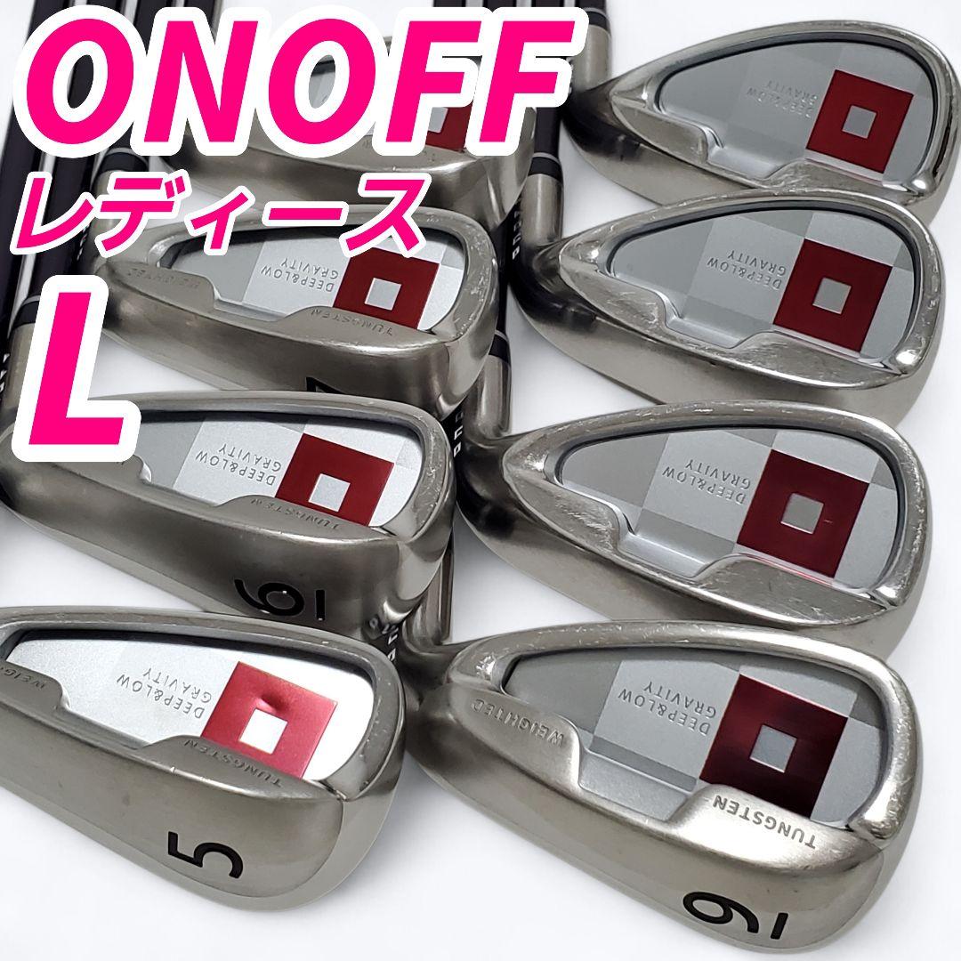 ONOFF レディース アイアンセット 5-9 PAS
