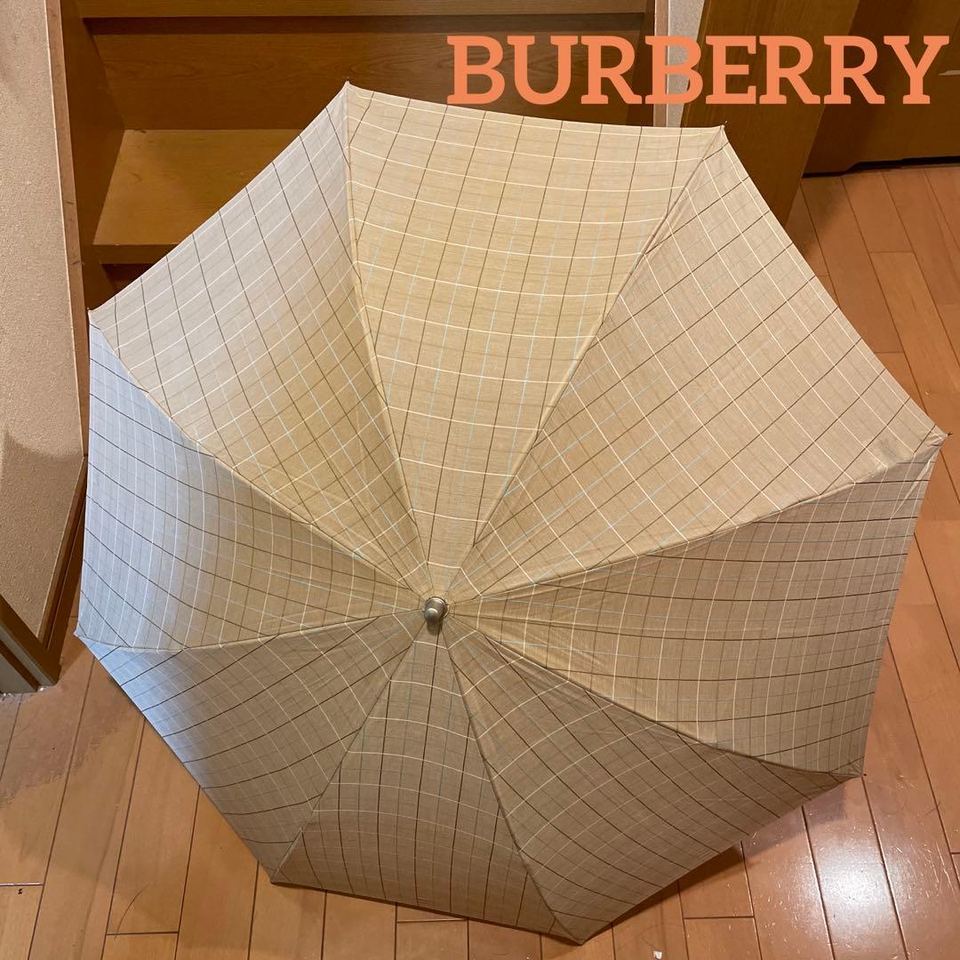 BURBERRY 折りたたみ傘 晴雨兼用 未使用品