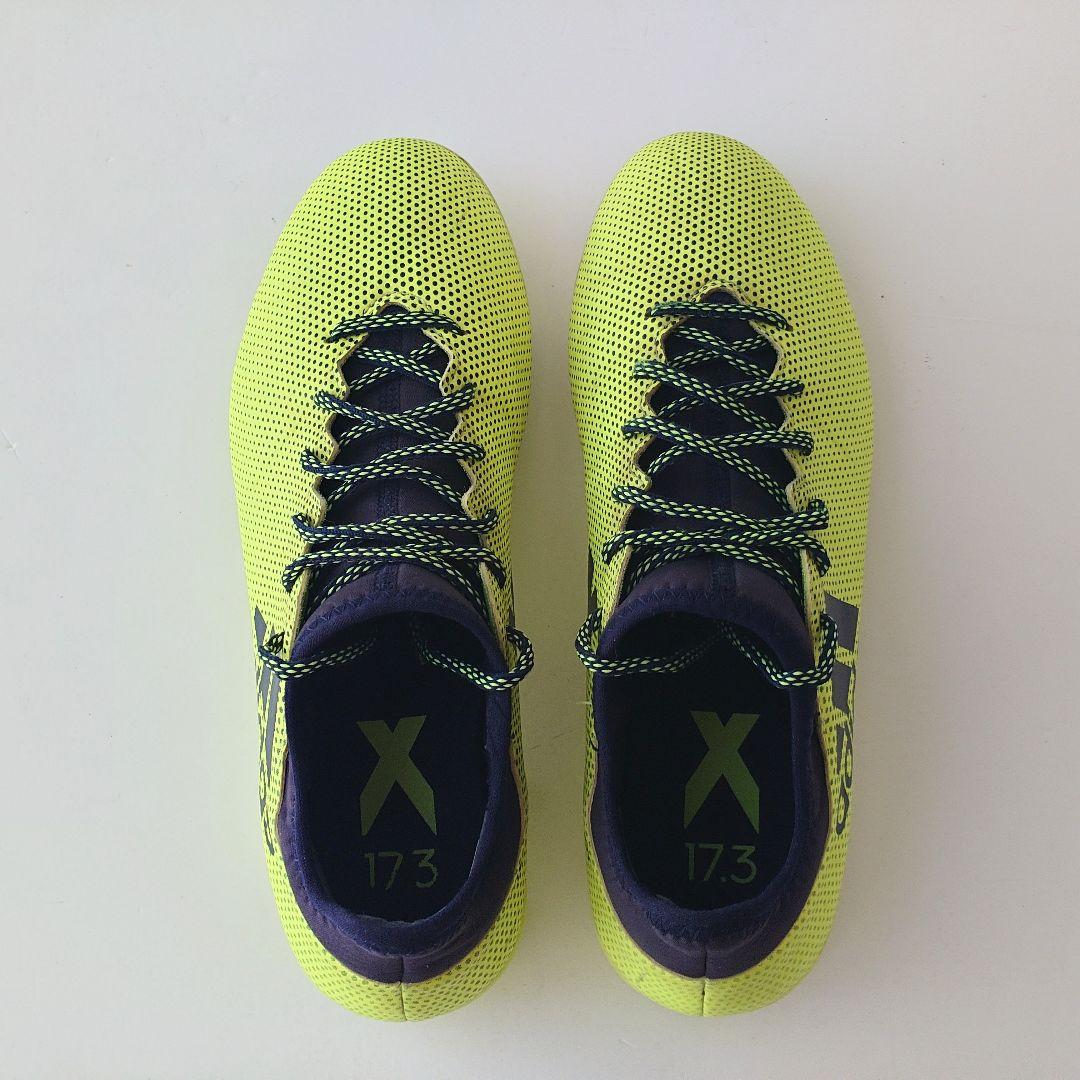 adidas アディダス Ｘ サッカースパイクイエロー 26cm