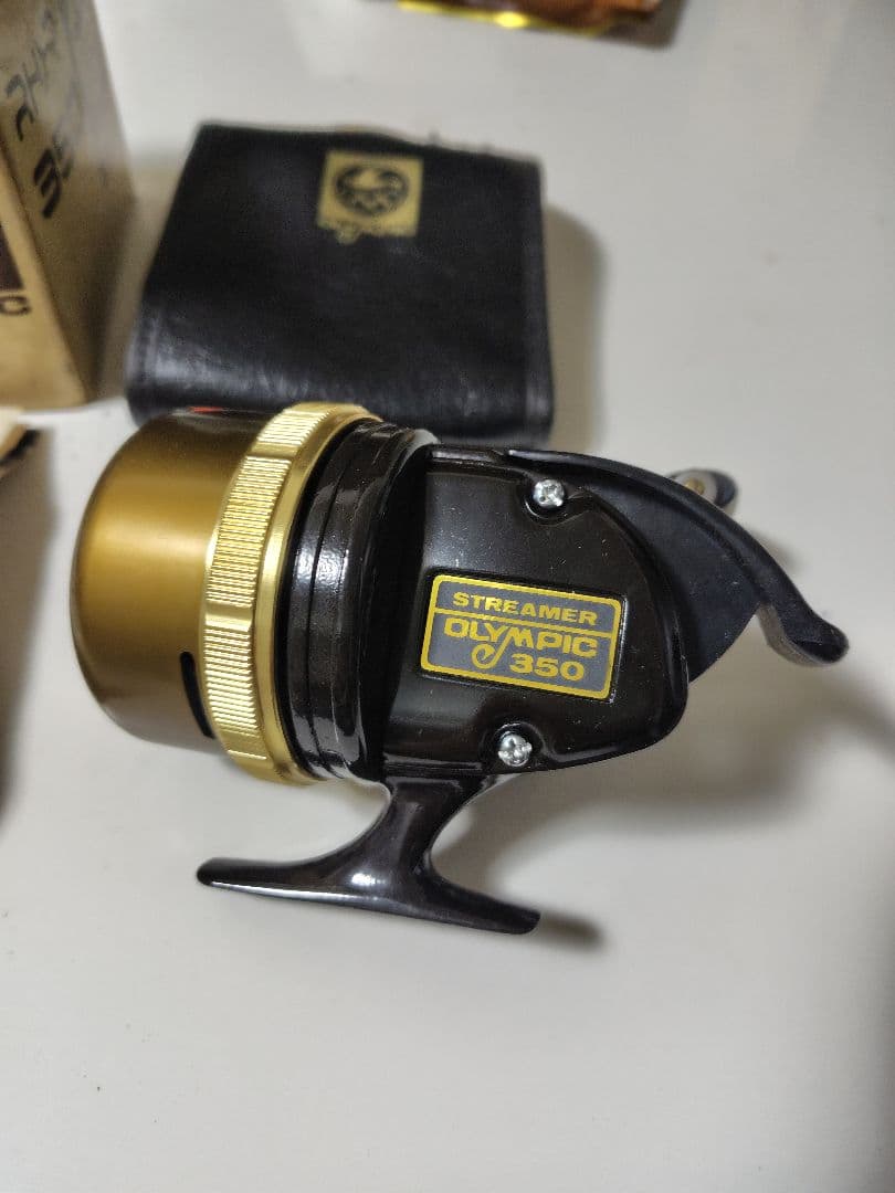 【新品未使用】Streamer Olympic 350 スピンキャストリール
