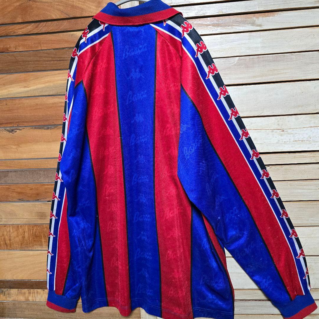 バルセロナ Kappa 長袖 ユニフォーム XLサイズ 希少 ヴィンテージ 古着