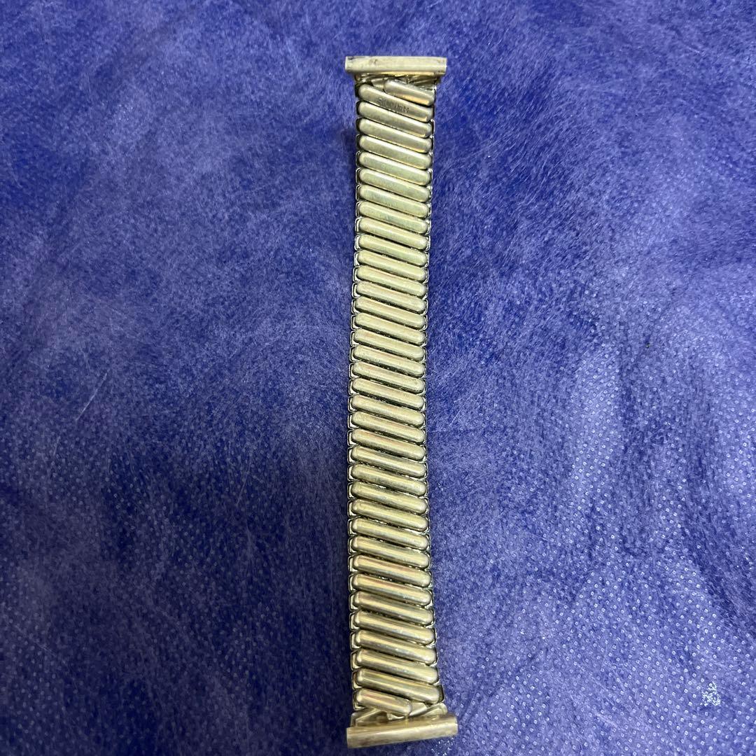 銀製（silver）　蛇腹時計バンド