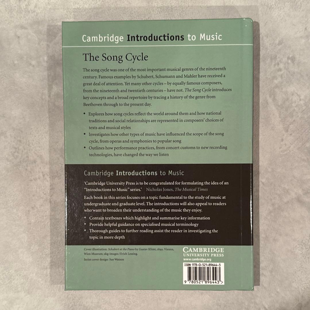 洋書 The Song Cycle by Laura Tunbridge