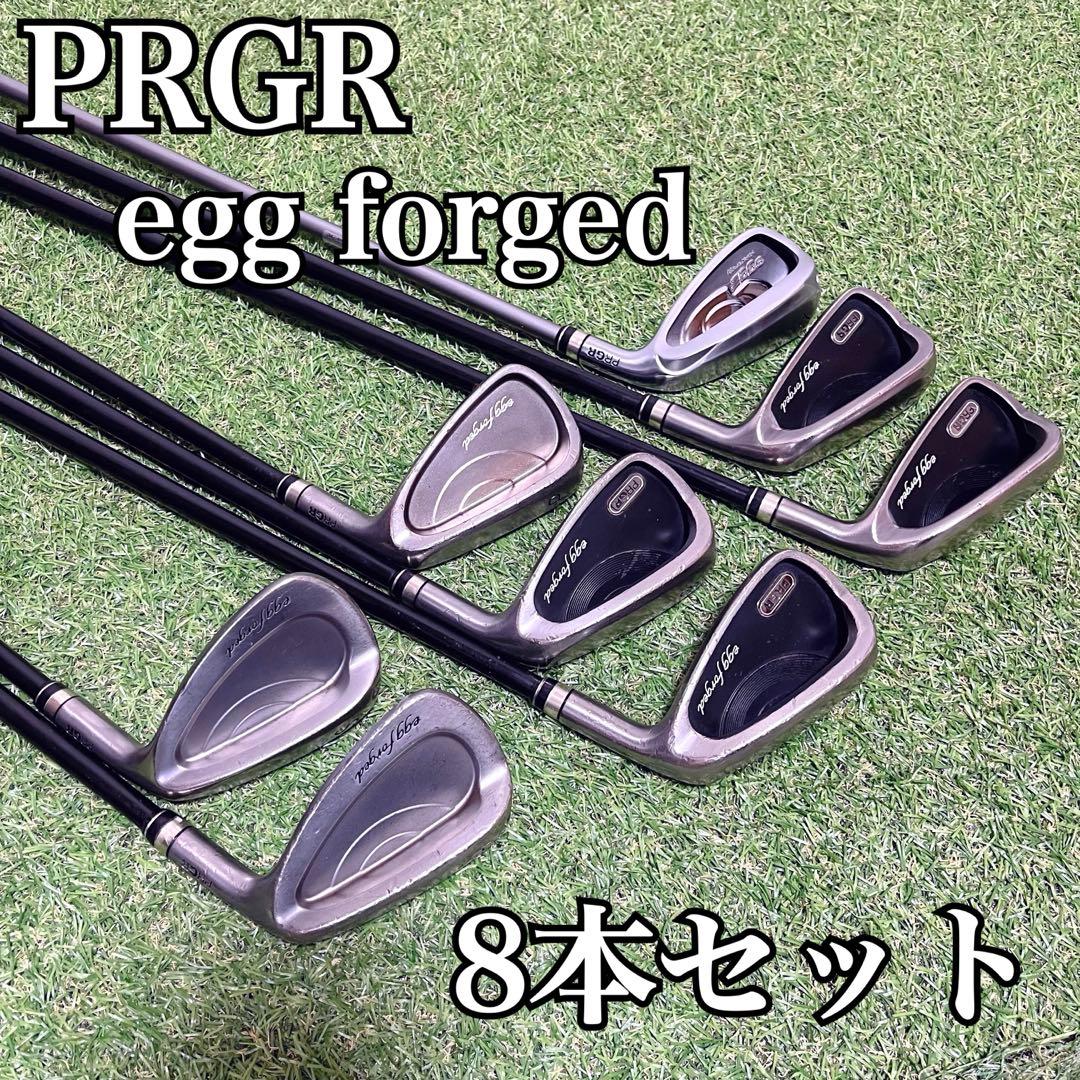 PRGR プロギア egg FORGED アイアン M-40 SR 8本セット