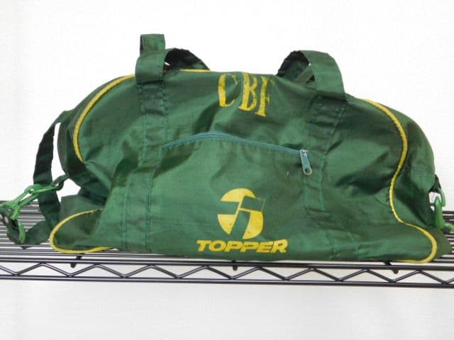 CBF支給品 ブラジル代表遠征用バッグ 元ブラジル代表GKカルロス選手使用