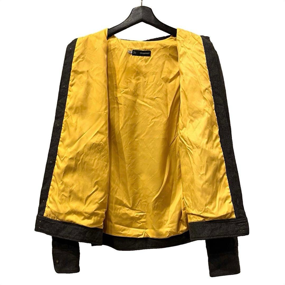 old DSQUARED2 ウールトラッカータイプシャツジャケット 名作 初期