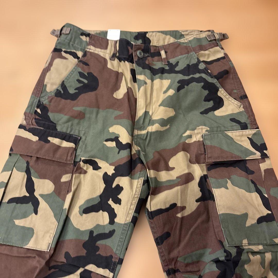 【新品】ALPHA industrys 迷彩カーゴパンツ