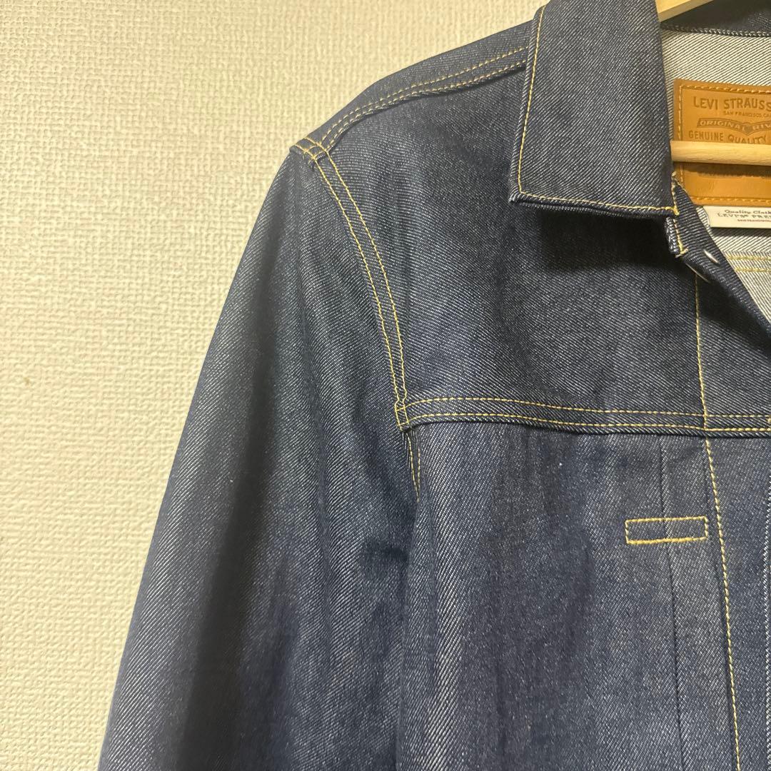 美品　LEVI’S(R) / TYPE１トラッカージャケット リジッド　S