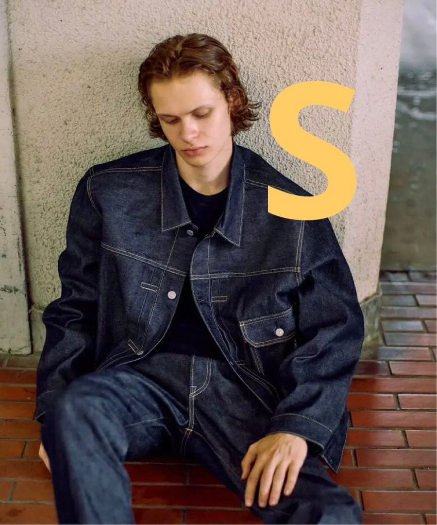 美品　LEVI’S(R) / TYPE１トラッカージャケット リジッド　S