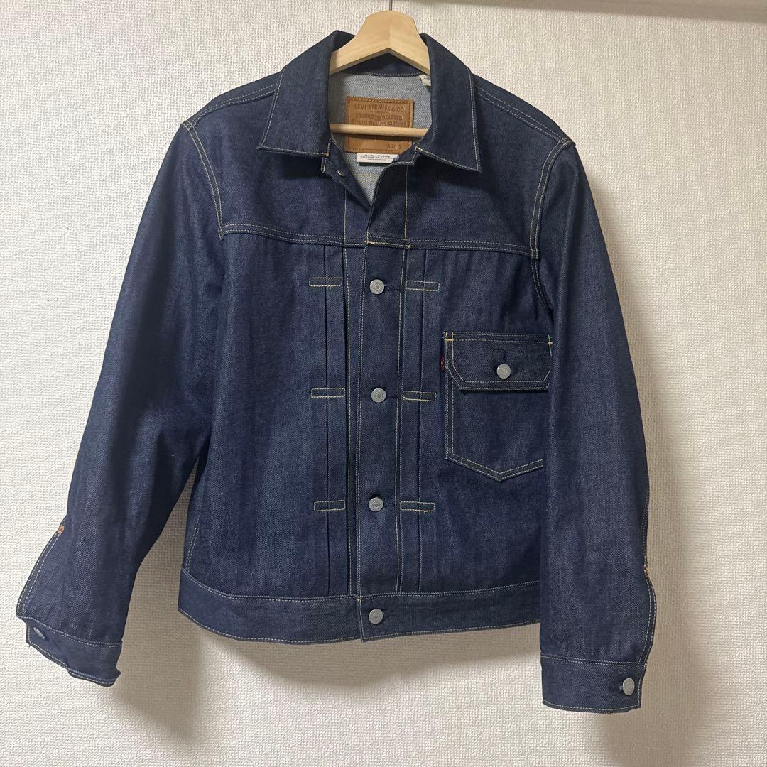 美品　LEVI’S(R) / TYPE１トラッカージャケット リジッド　S