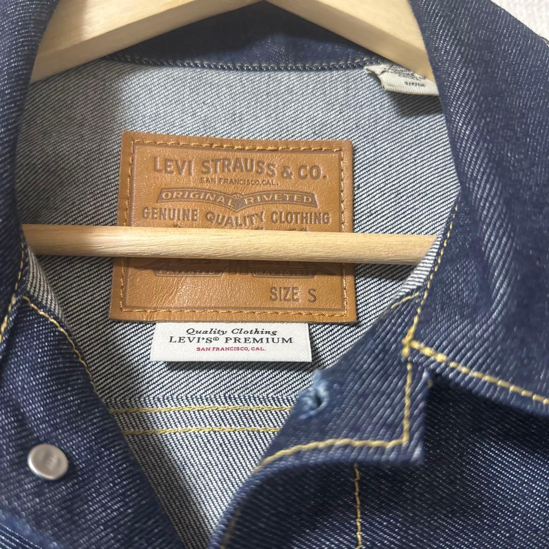 美品　LEVI’S(R) / TYPE１トラッカージャケット リジッド　S