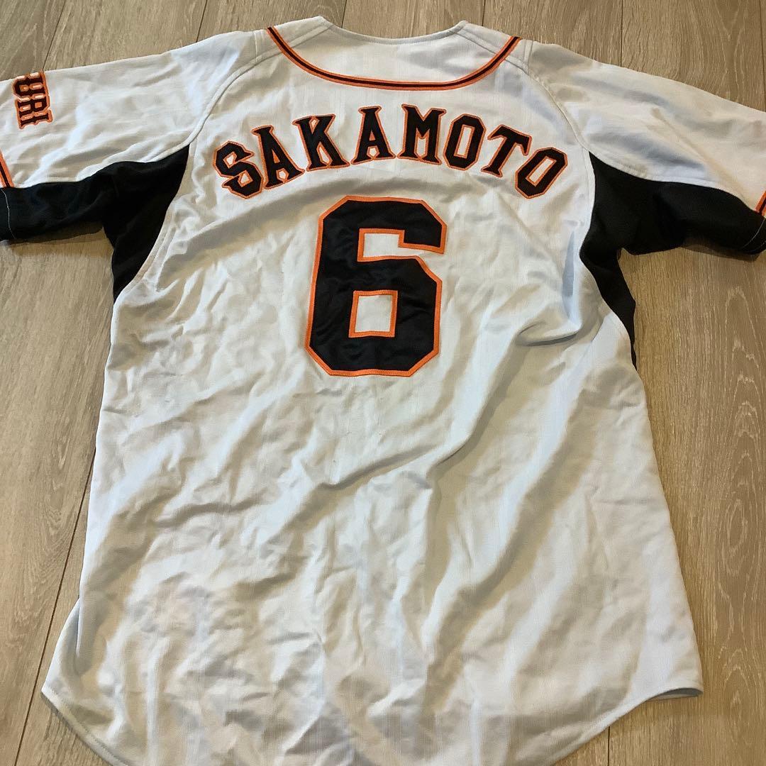 読売ジャイアンツ　坂本勇人　ビジターユニフォーム　Mサイズ