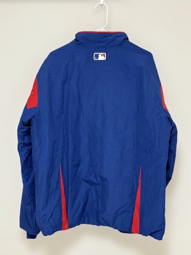 【中古】Majestic製　テキサス・レンジャーズ　ジャケット　XL