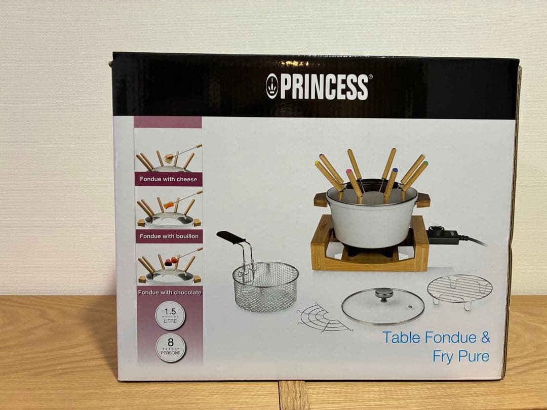調理器具 PRINCESS Table Fondue & Fry Pure 173030