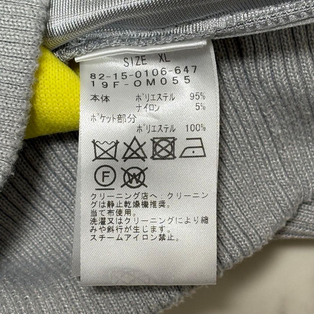 BEAMS GOLF セーター ハイネック プルオーバー XL グレー