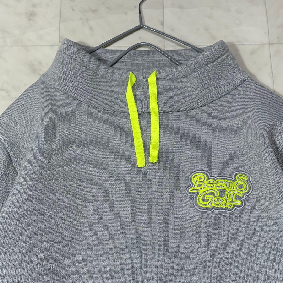BEAMS GOLF セーター ハイネック プルオーバー XL グレー