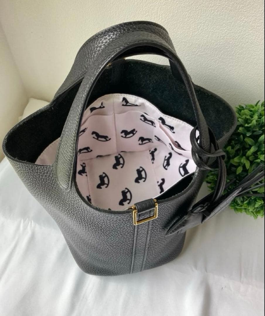 【新品】HERMES ピコタンPM18馬柄 インナーバッグ 自立 軽量