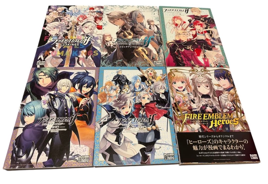 ファイアーエムブレムif 覚醒4コマkings コミックアンソロジー 全巻セット