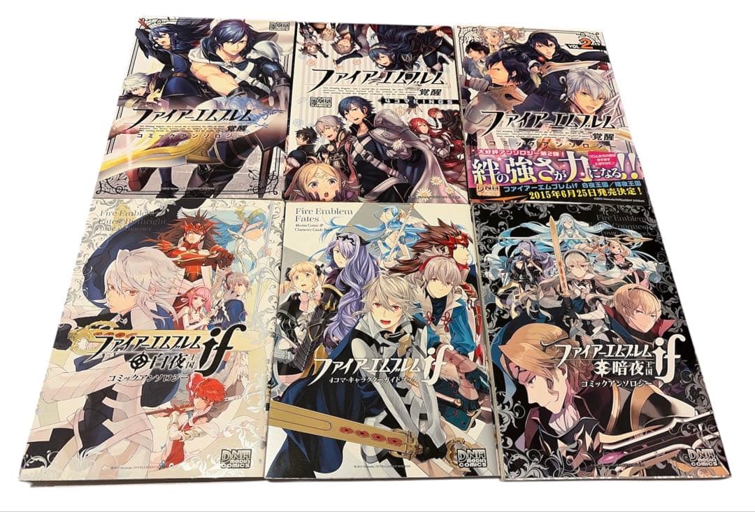 ファイアーエムブレムif 覚醒4コマkings コミックアンソロジー 全巻セット