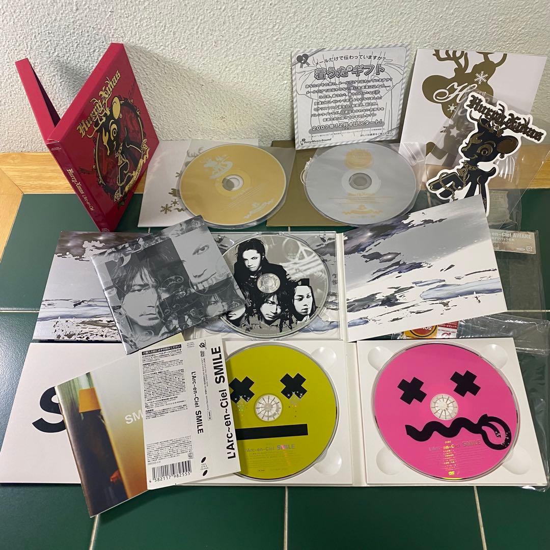 L'Arc〜en〜Ciel シングルCD・アルバムCD・DVDまとめ売り