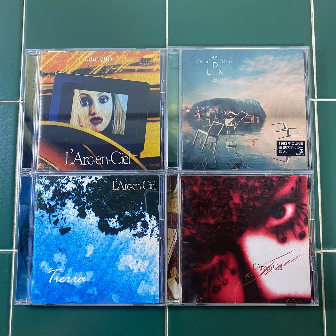 L'Arc〜en〜Ciel シングルCD・アルバムCD・DVDまとめ売り