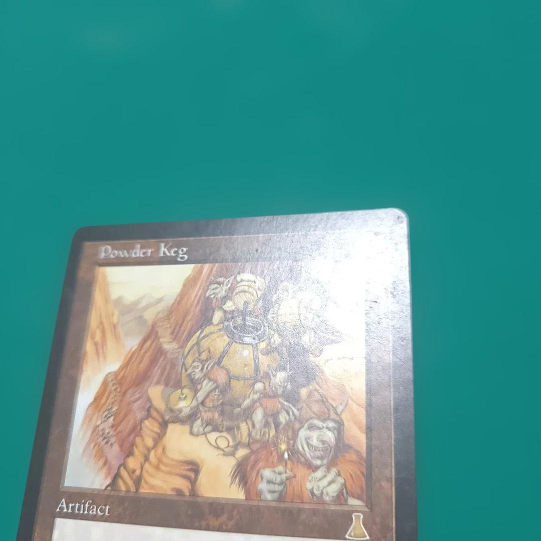 ①英語 火薬樽/Powder Keg [UDS] 茶R プレモダン 旧枠 mtg
