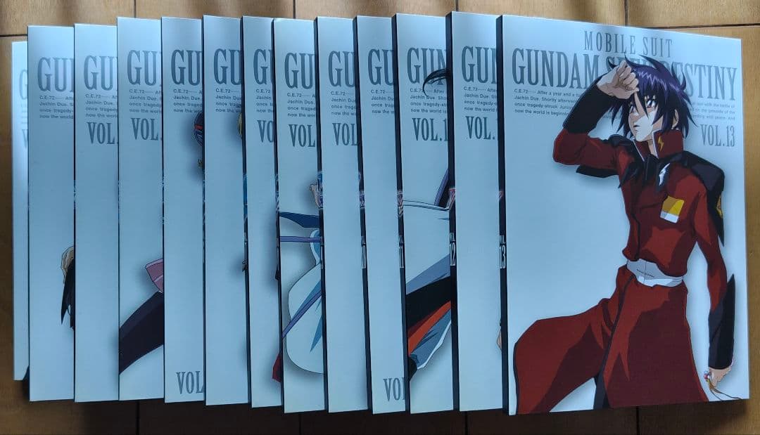 機動戦士ガンダムSEED DESTINY DVD 全13巻セット　初回限定特典付