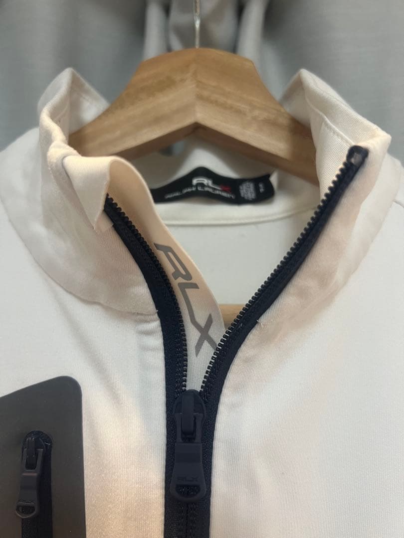 RLX Ralph Lauren ハーフジップジャケット M ホワイト