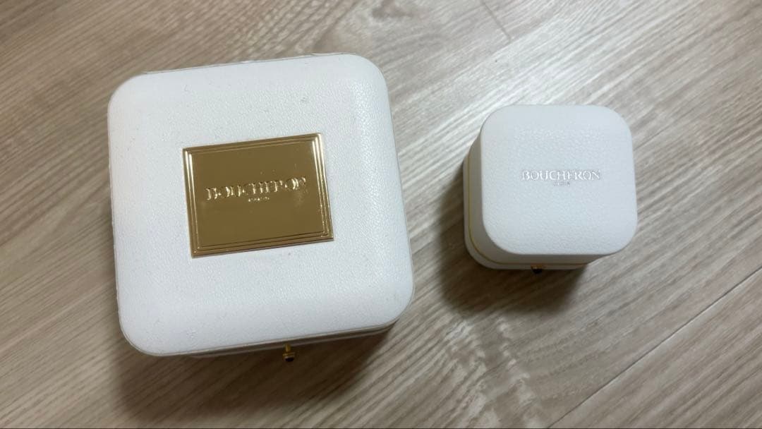Boucheron リングケース 2個セット