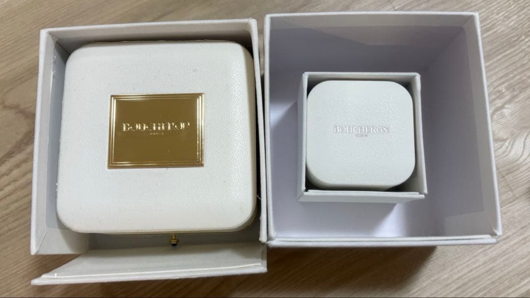 Boucheron リングケース 2個セット