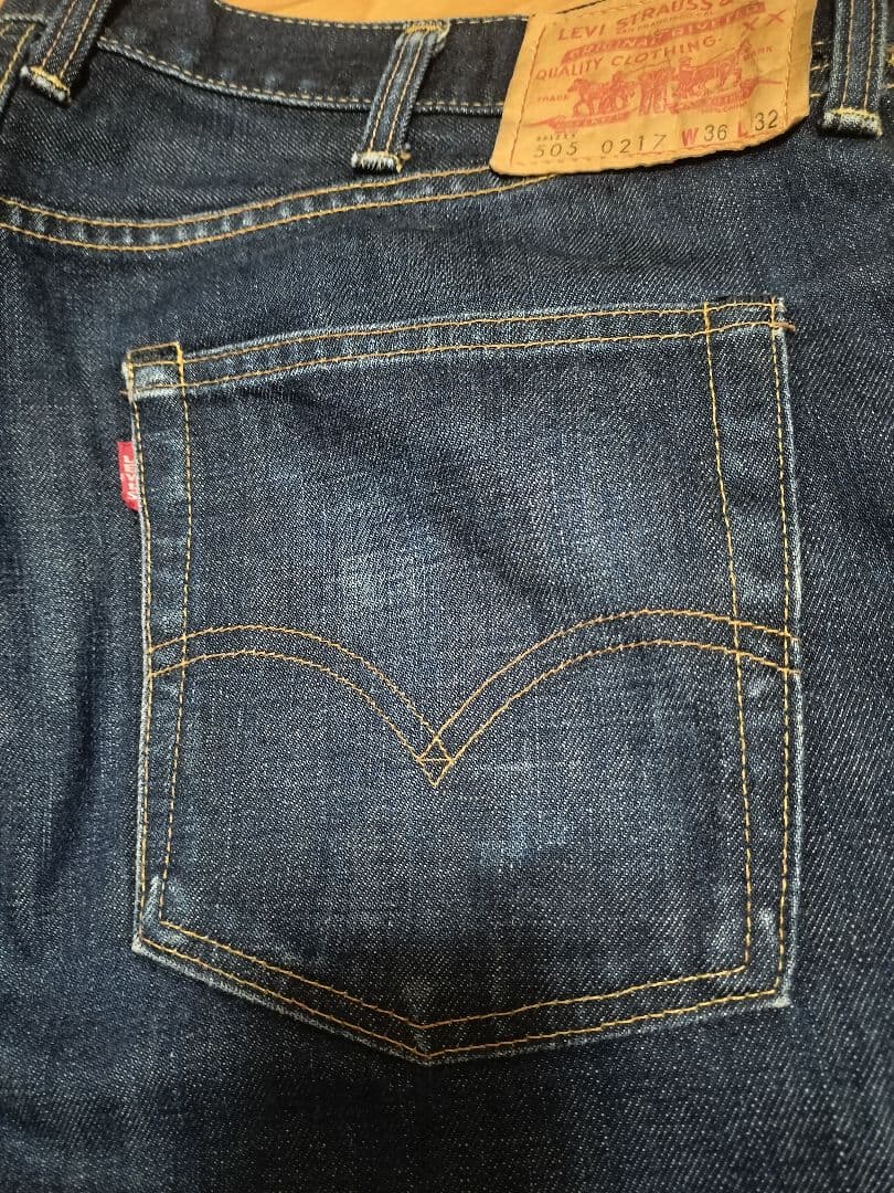 Levi's 67505 復刻　LVC ローライズ　赤耳　 W36