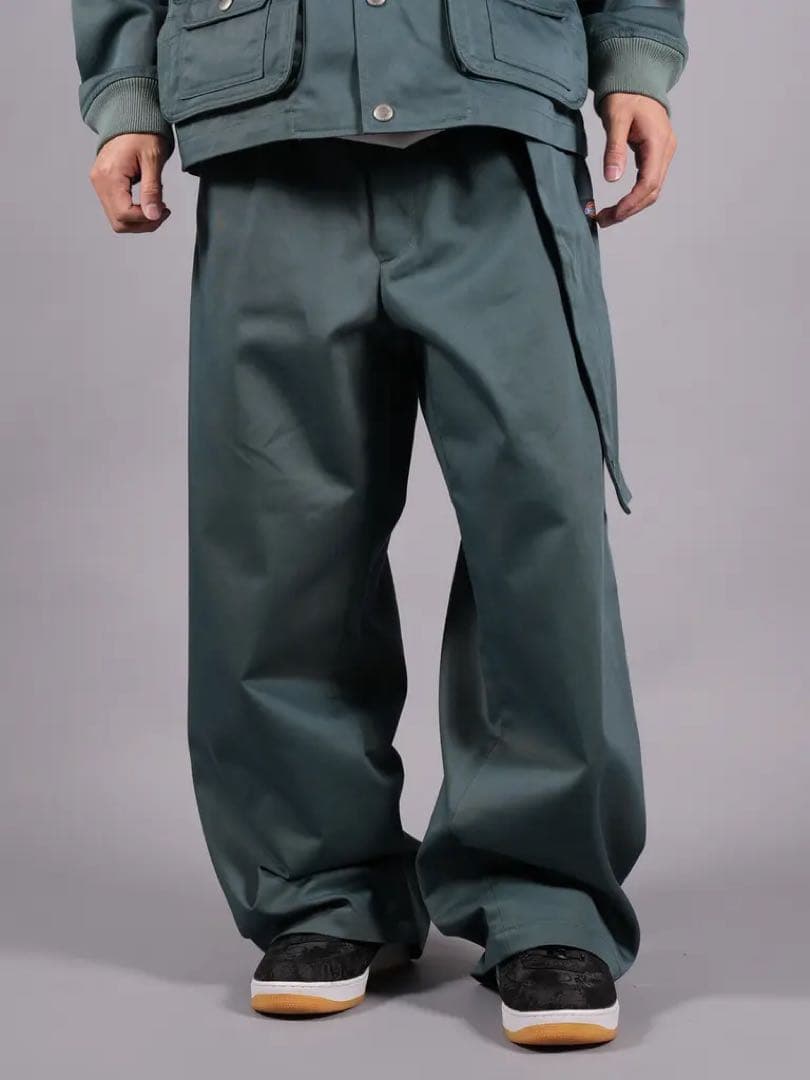 パンツ facetasm DICKIES BELTED BIG HEART PANTS