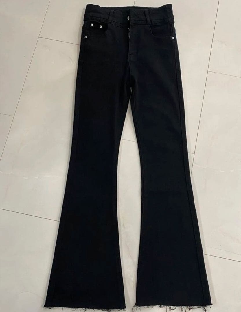Rick owens bolan 似 フレアデニム