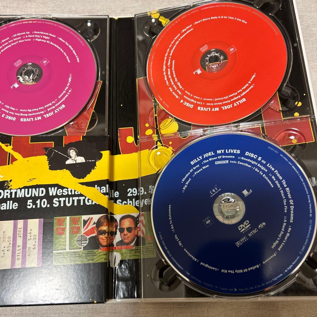 Billy Joel My Lives CD4枚 + DVD ボックスセット