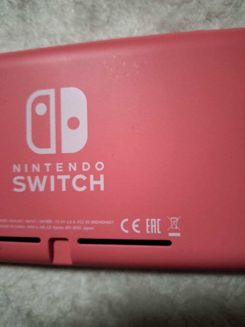 ジャンクNintendo Switch Lite ピンク