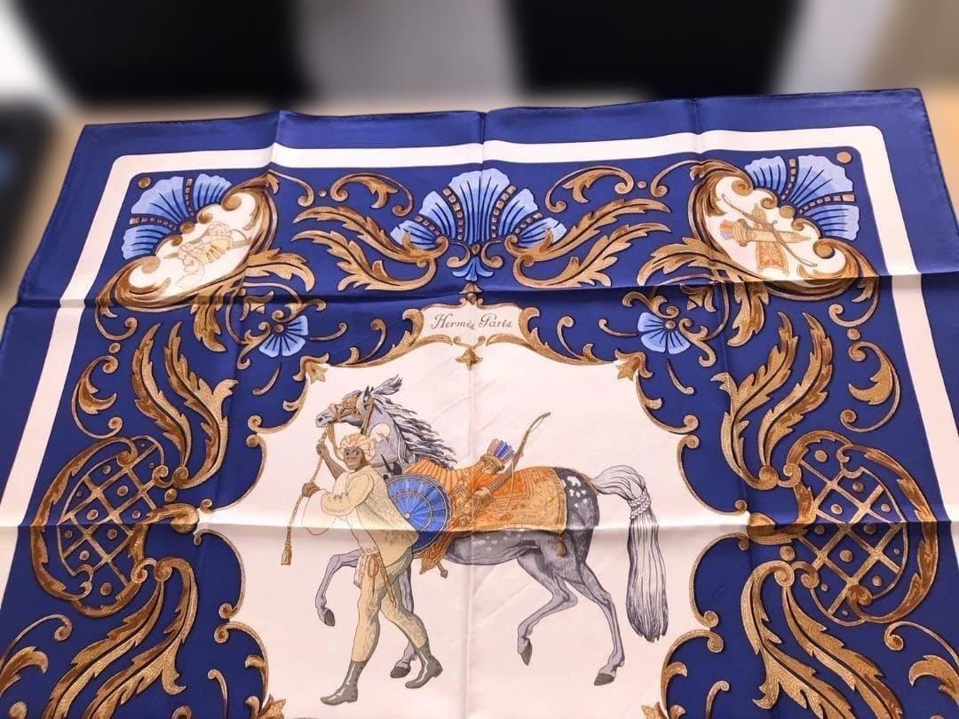 エルメス HERMES スカーフ ブリッドドゥガラ＆トルコの馬　2枚セット
