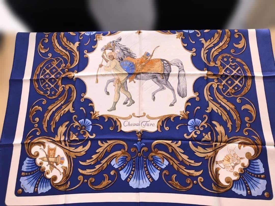 エルメス HERMES スカーフ ブリッドドゥガラ＆トルコの馬　2枚セット