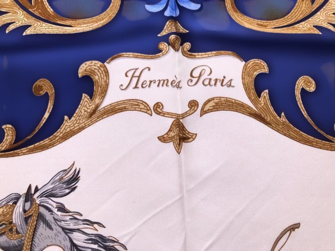 エルメス HERMES スカーフ ブリッドドゥガラ＆トルコの馬　2枚セット
