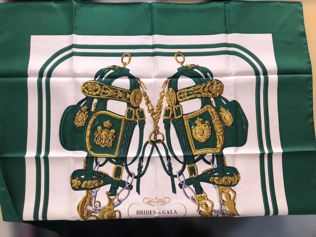 エルメス HERMES スカーフ ブリッドドゥガラ＆トルコの馬　2枚セット