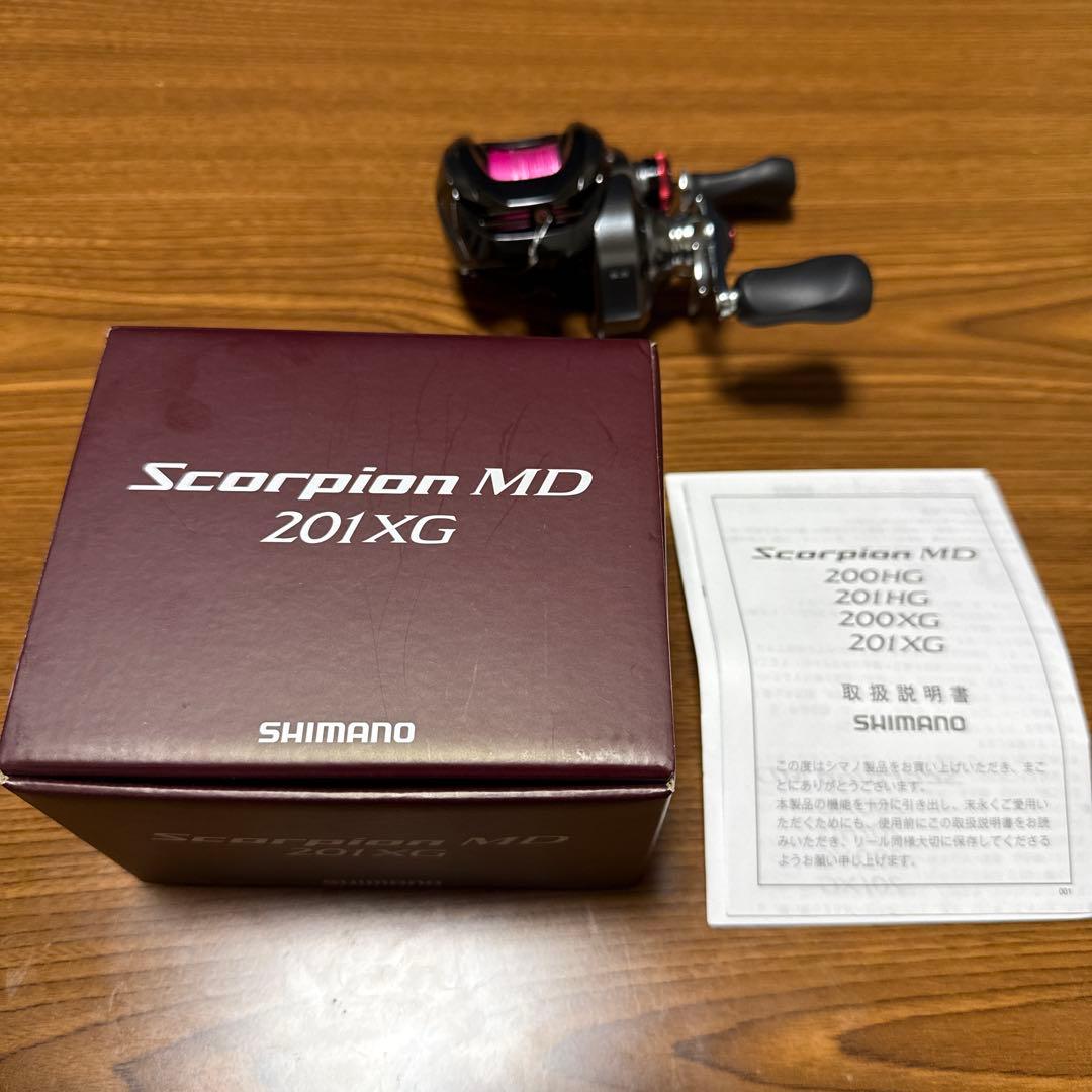 【美品】シマノ 24スコーピオンMD 201XG